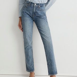 Madewell petite Perfect Vintage Jean in Heathcote Wash / 28P